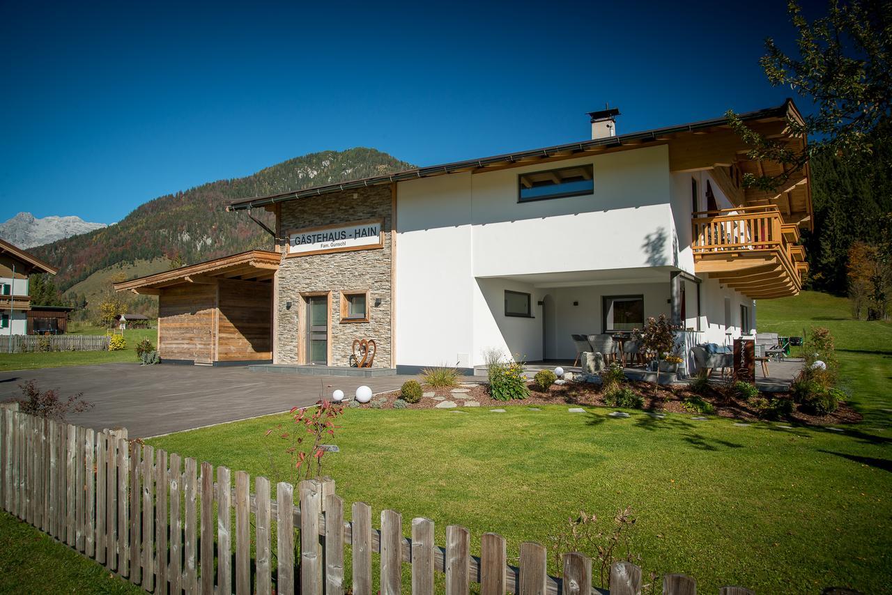 Gaestehaus Hain Hochfilzen Exteriör bild
